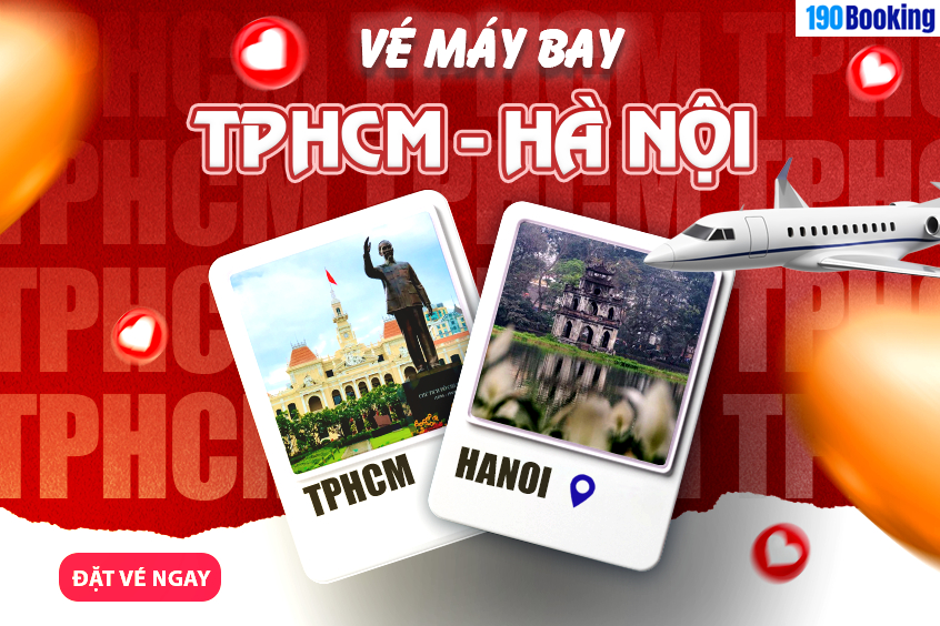 Vé máy bay từ TP. Hồ Chí Minh đi Hà Nội