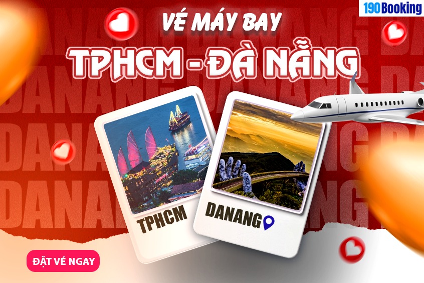 vé máy bay từ TP. Hồ Chí Minh đi Đà Nẵng