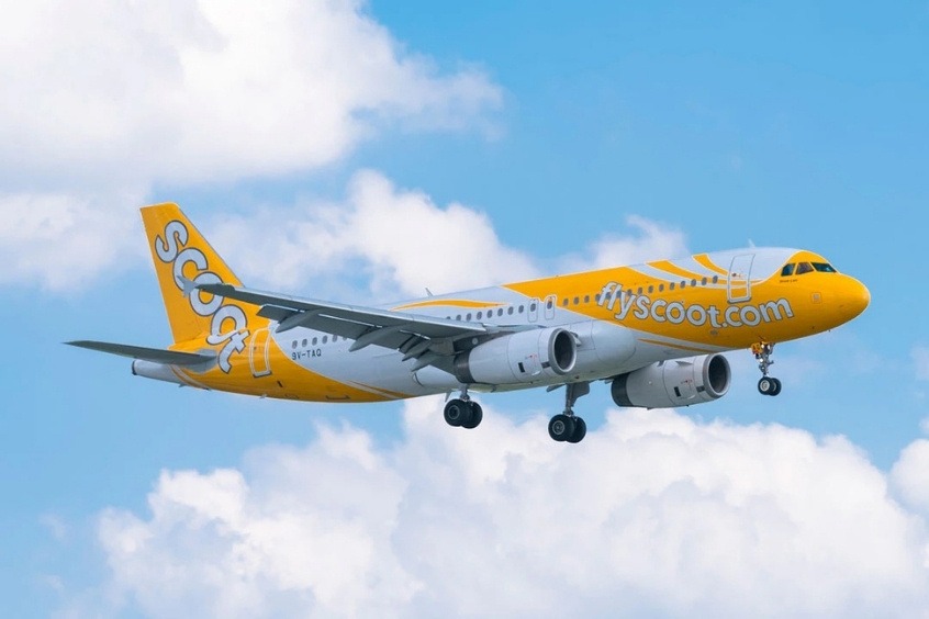 Scoot Air - Hãng hàng không khai thác chuyến baytừ Singapore về Việt Nam