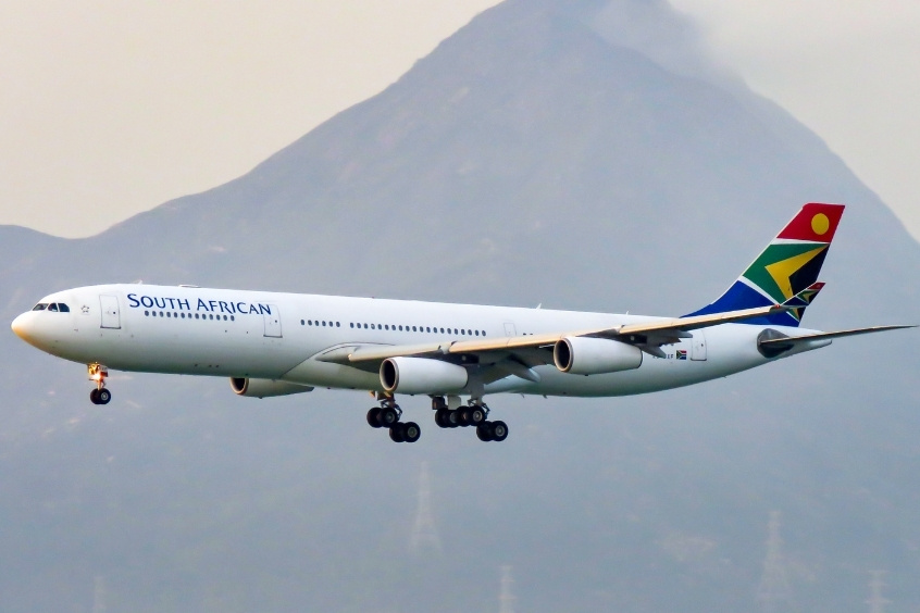 South African Airways là hãng hàng không hiện đang khai thác các chuyến bay đến Zambi