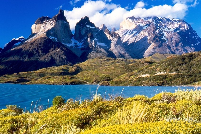 Vườn Quốc gia Torres del Paine nơi đây được UNESCO công nhận là Khu dự trữ sinh quyển vào năm 1978