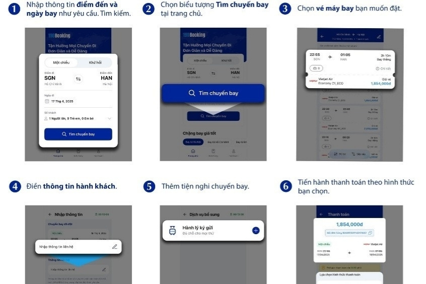 Quy trình đặt vé máy bay đi Tokyo nhanh chóng và thuận tiện tại 190 Booking