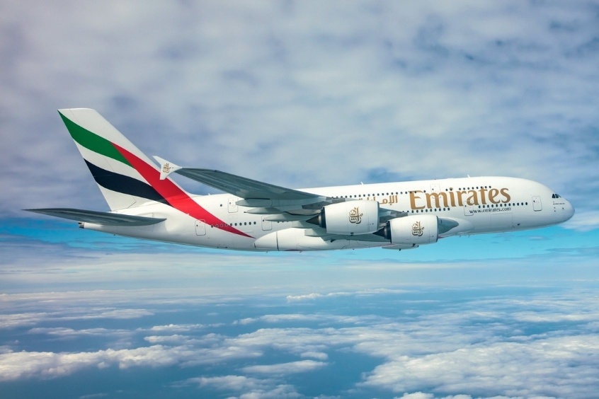 Emirates là hãng hàng không khai thác chuyến bay đi Maldives