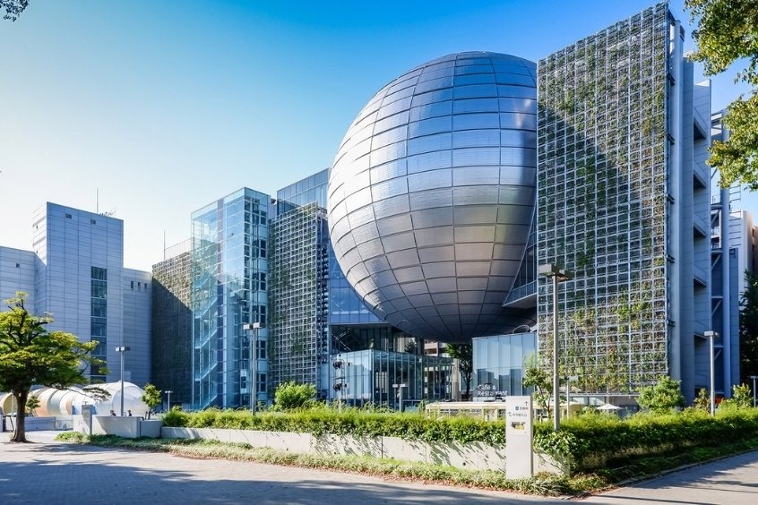 Vé máy bay đi Nagoya - Bảo tàng Khoa học Thành phố Nagoya nổi tiếng với thiết kế kiến trúc độc đáo