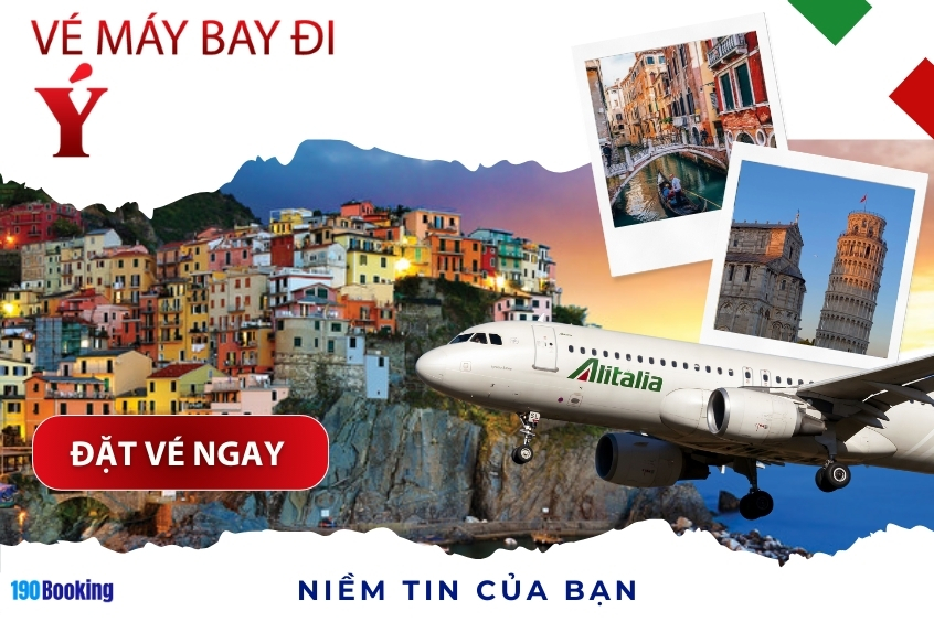 Khám phá vẻ đẹp lãng mạn của Venice và Rome! Đặt vé máy bay đi Ý giá rẻ trên 190 Booking ngay hôm nay