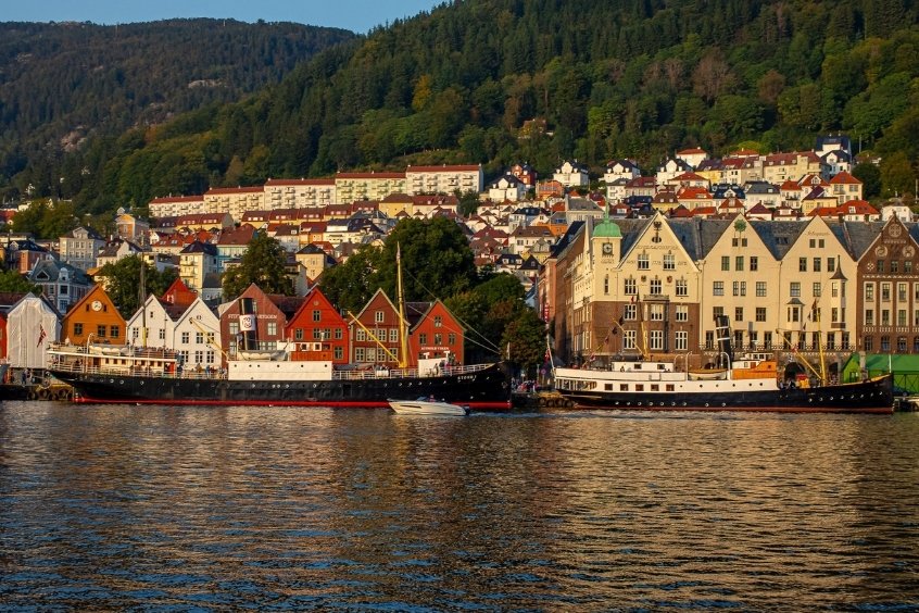 Bergen là thành phố cảng ở tây nam Na Uy
