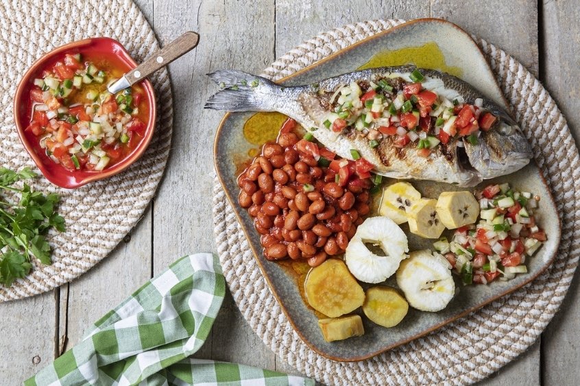  Mufete là một món ăn Angola thịnh soạn