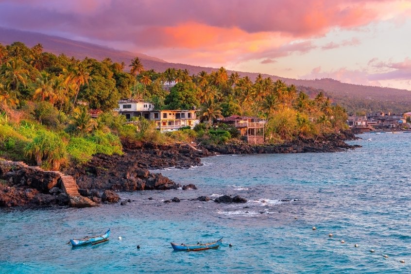 Hoàng hôn tuyệt đẹp tại Quần đảo Comoro