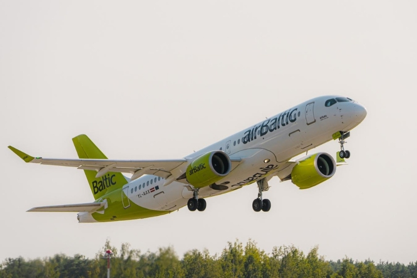 Air Baltic là hãng hàng không hiện đang khai thác các chuyến bay đến Estonia