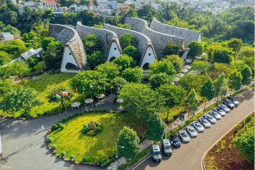 Bảo tàng Thế giới Cà phê lấy cảm hứng từ những nếp nhà dài truyền thống của người Ê Đê