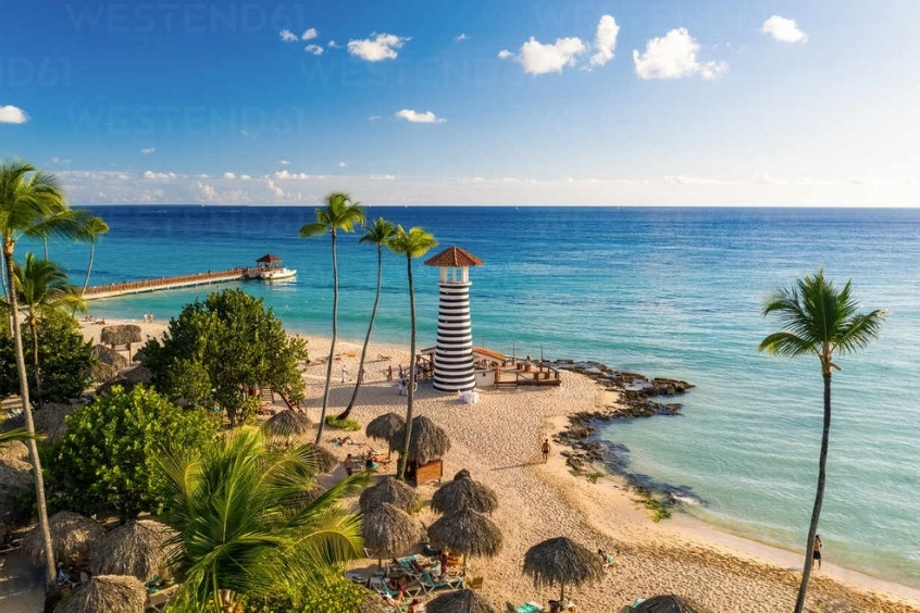 Bãi biển Dominicus ở Cộng hòa Dominica