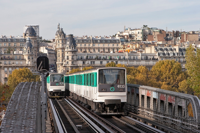 Tàu điện RER Paris phương tiện công cộng hiện đại