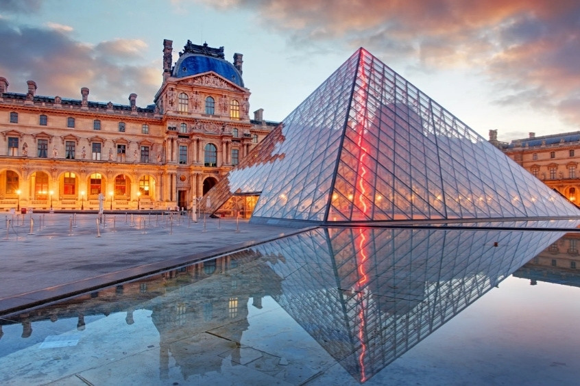 Bảo tàng Louvre Paris điểm du lịch nổi tiếng