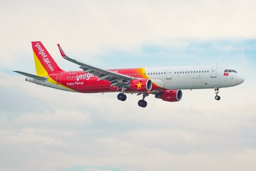 Vietjet Air - Hãng hàng không khai thác chuyến bay từ Hà Nội đi New Delhi