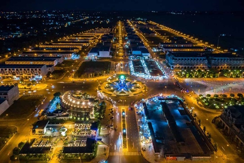 Rạch Giá nổi tiếng với các khu đô thị lấn biển và cảnh quan thiên nhiên