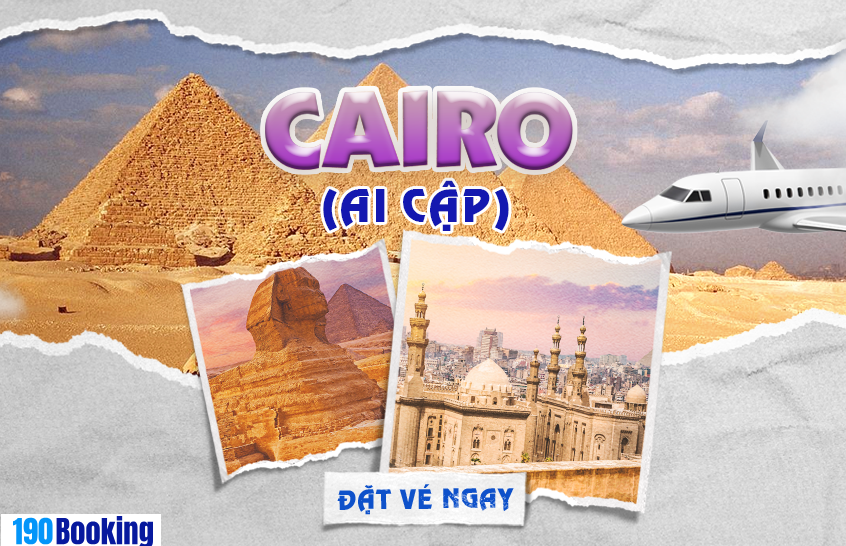 Vé máy bay đi Cairo