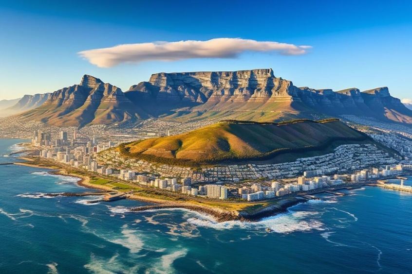 Núi Bàn - kiệt tác thiên nhiên của Cape Town.
