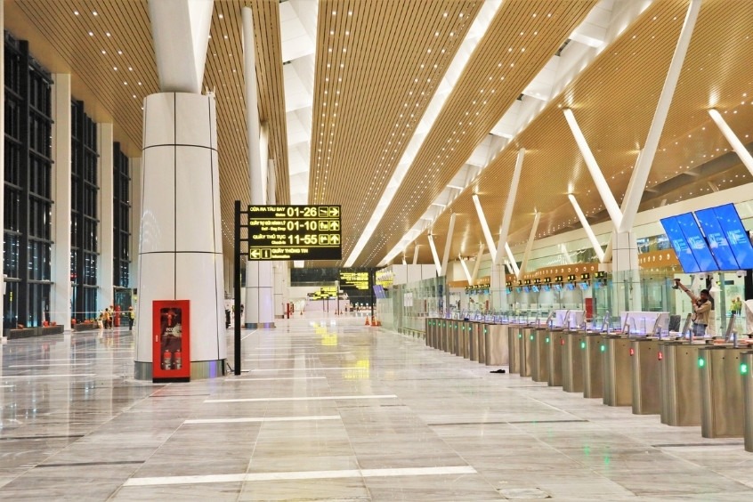 Bên trong nhà Ga T3 của Sân bay Tân Sơn Nhất