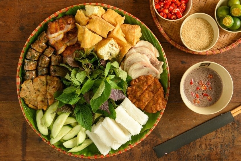 Bún đậu mắm tôm - Món ăn dân dã nhưng được nhiều du khách yêu thích