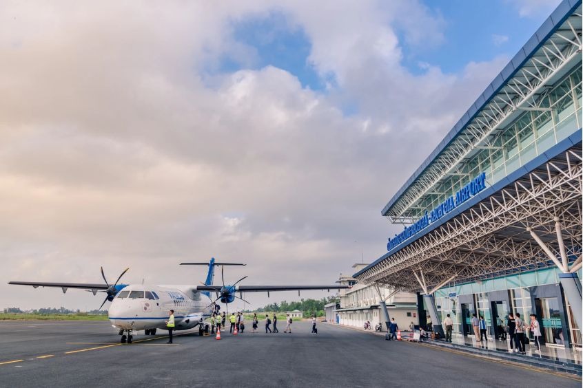 Sân bay Rạch Giá đóng vai trò quan trọng trong việc kết nối giao thông hàng không nội địa