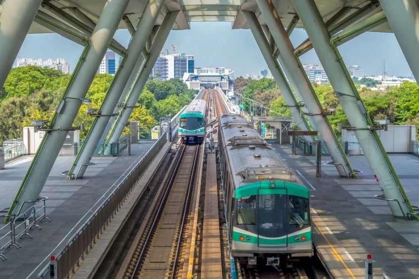 Tàu điện ngầm - MRT là lựa chọn nhanh và hiệu quả nhất khi di chuyển ra sân bay