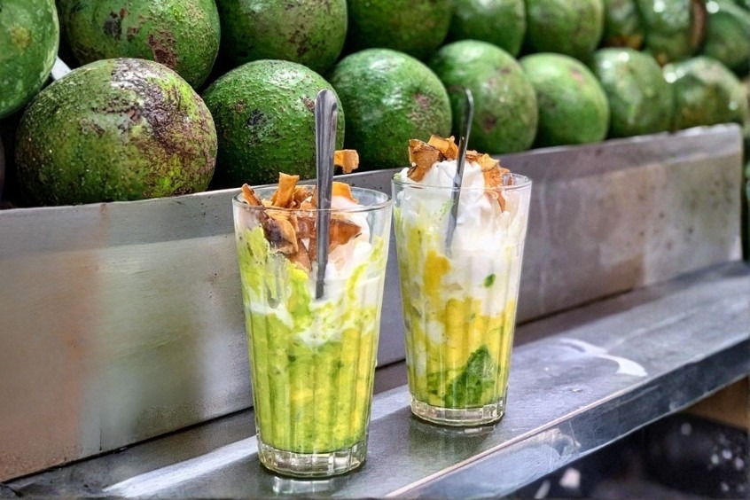 Kem bơ Đà Nẵng - Kem bơ là món tráng miệng không thể thiếu khi dạo chơi Đà Nẵng 