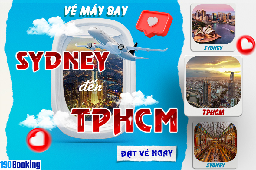 Vé máy bay từ Sydney đi TPHCM