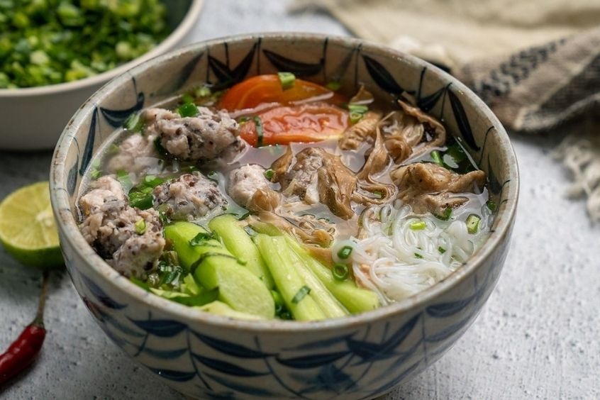 Bún mọc - Món bún thanh đạm rất được yêu thích ở Hà Nội