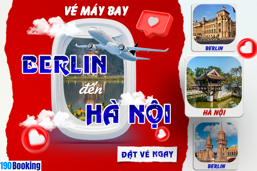 Vé máy bay từ Berlin đi Hà Nội