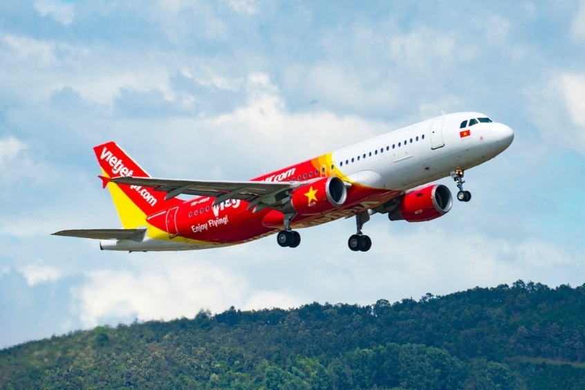 Vietjet Air - Hãng hàng không khai thác chuyến bay từ Siem Reap đi Hà Nội