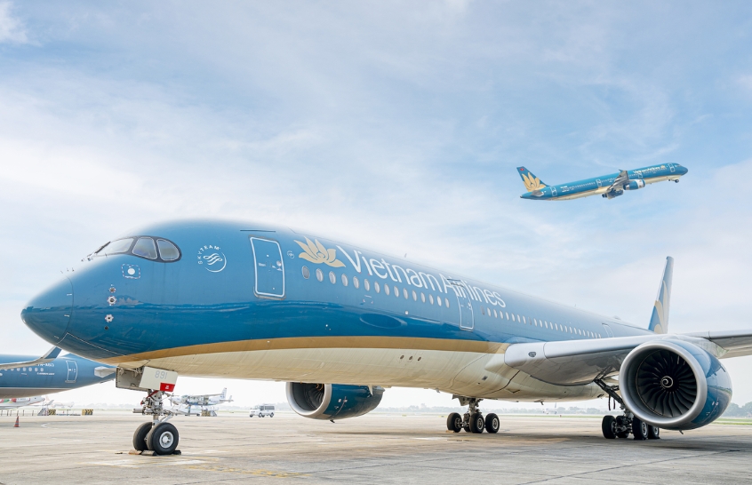 Vietnam Airlines - Hãng hàng không quốc gia của Việt Nam. 