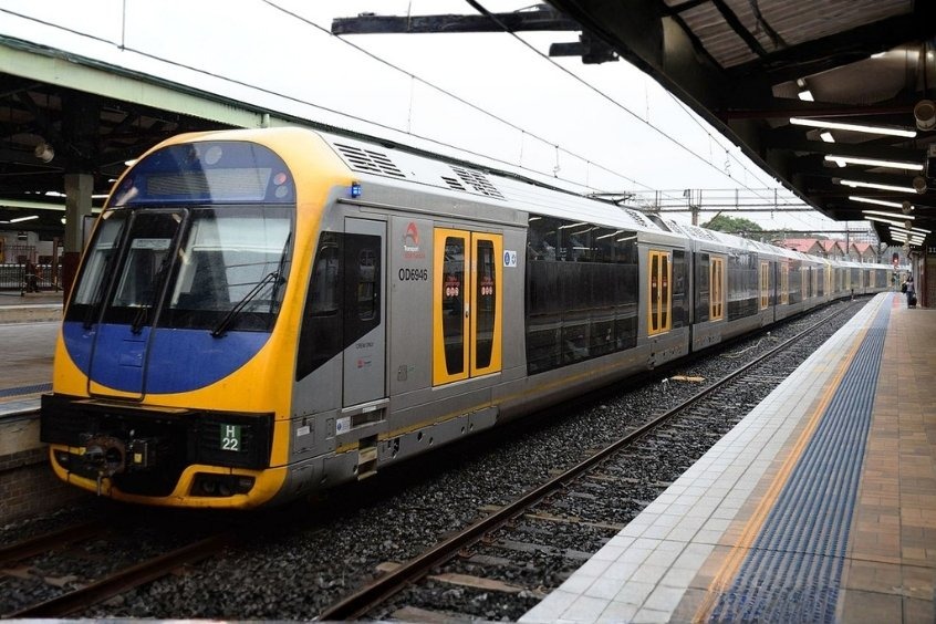 Tàu điện Airport Link - Tàu điện là phương tiện nhanh nhất để vào trung tâm Sydney