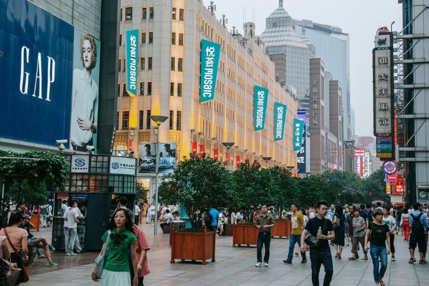 Phố Nam Kinh Thượng Hải địa điểm mua sắm nổi tiếng