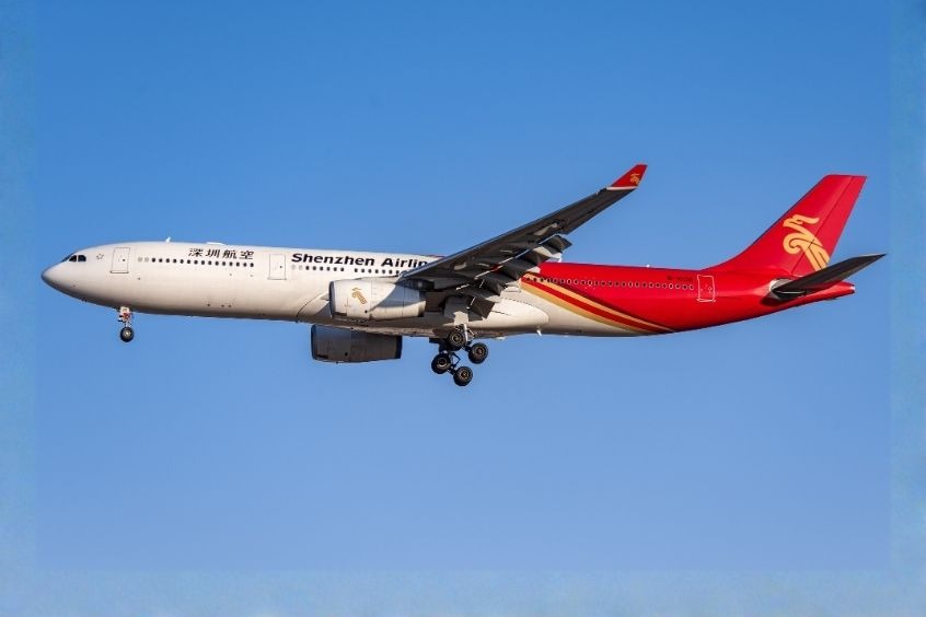 Shenzhen Airlines - Hãng hàng không khai thác chuyến bay từ Hà Nội đi Bắc Kinh