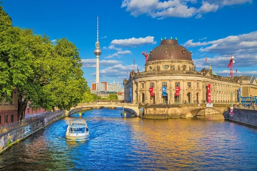 Đảo Bảo tàng Museum Island Berlin điểm du lịch nổi tiếng Đức