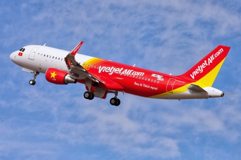 Vietjet Air - Hãng hàng không khai thác chuyến bay từ Tp. Hồ Chí Minh đi Nagoya