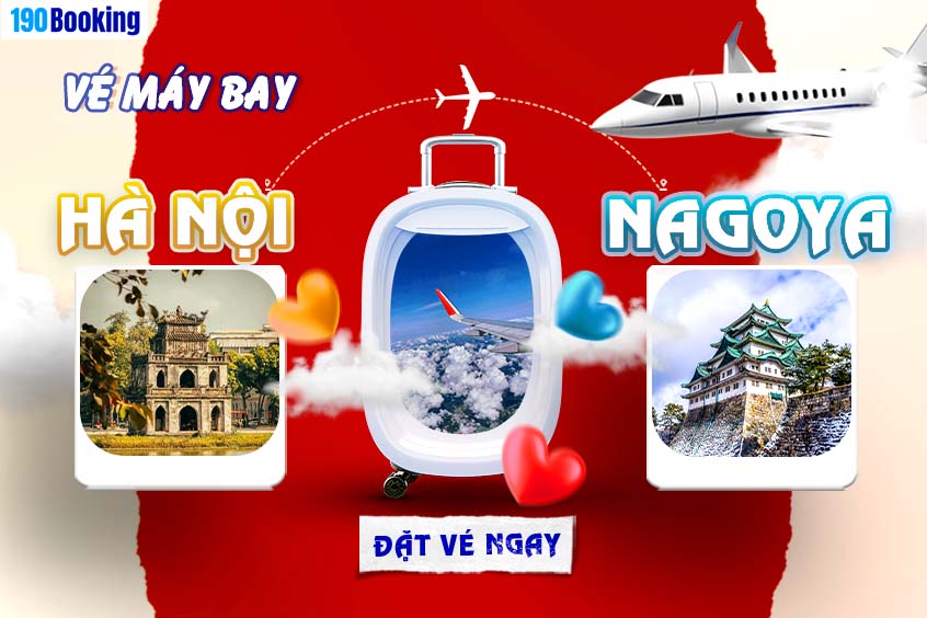 Vé máy bay từ Hà Nội đi Nagoya