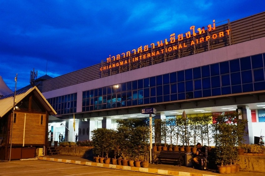 Sân bay quốc tế Chiang Mai - Nằm cách trung tâm thành phố chỉ khoảng 4–5 km