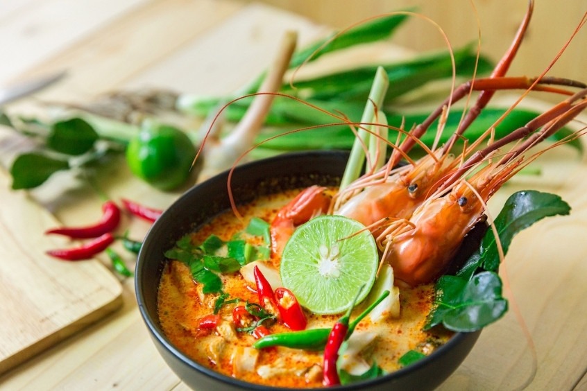 Tom Yum Goong - Món canh nổi tiếng nhất của ẩm thực Thái Lan