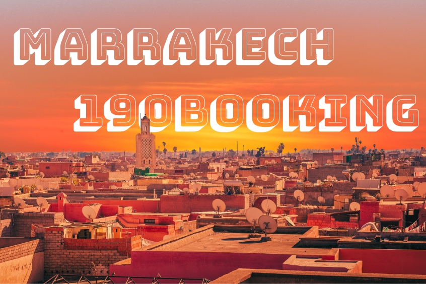 ​  Marrakech - khám phá vẻ đẹp huyền bí của 'Thành phố đỏ' cùng 190 Booking ngay hôm nay. (Ảnh: Internet)  ​