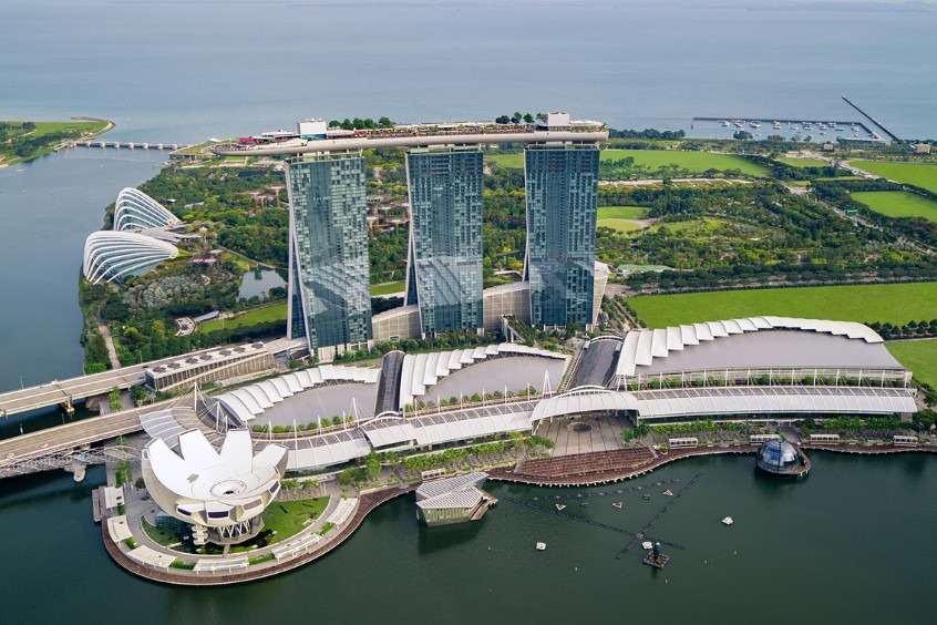 Marina Bay Sands - Một trong những địa danh nổi tiếng nhất của Singapore 