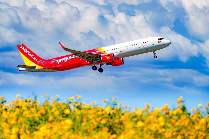 Vietjet Air - Hãng hàng không khai thác chuyến bay từ Hà Nội đi Quy Nhơn
