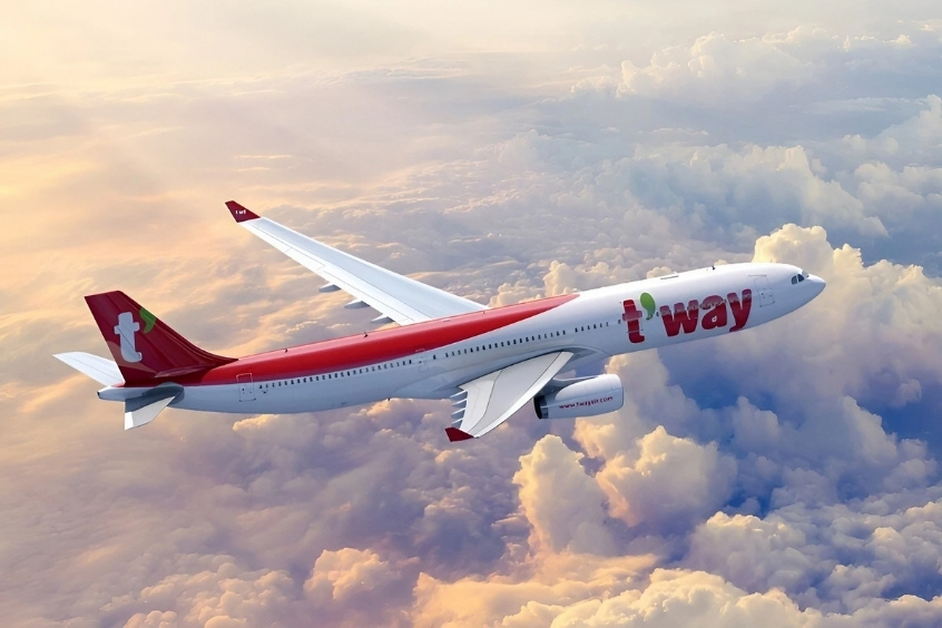 T'way Air là hãng hàng không giá rẻ của Hàn Quốc, có trụ sở tại Seoul