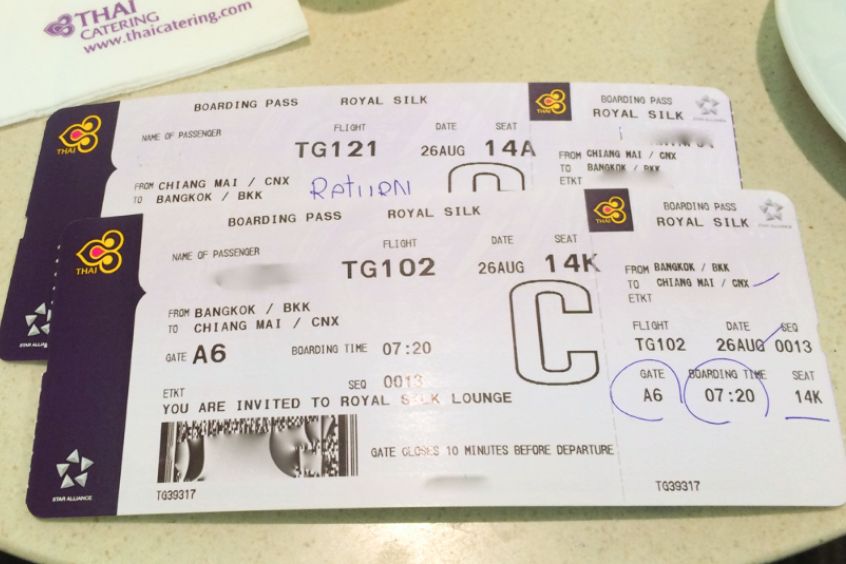 Đổi vé máy bay Thai Airways International nhanh chóng tại 190 Booking