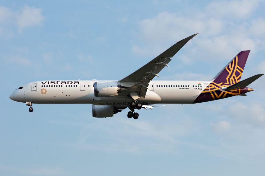 Vistara là một hãng hàng không Ấn Độ