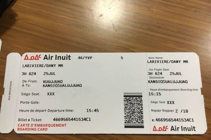 Đổi vé máy bay Air Inuit tại 190 Booking
