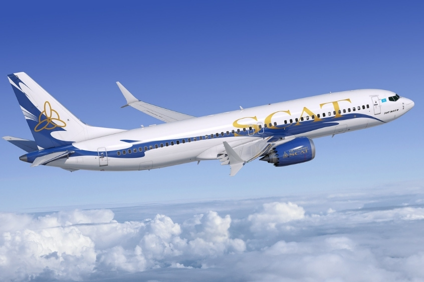 Scat Airlines khai thác đường bay từ Kazakhstan đến Trung Á và châu Âu