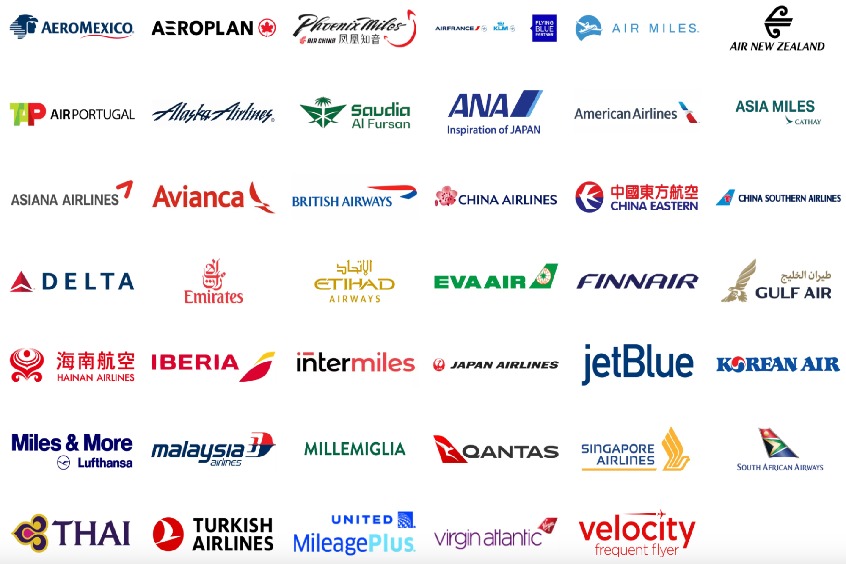 Một số hãng hàng không quốc tế phổ biến