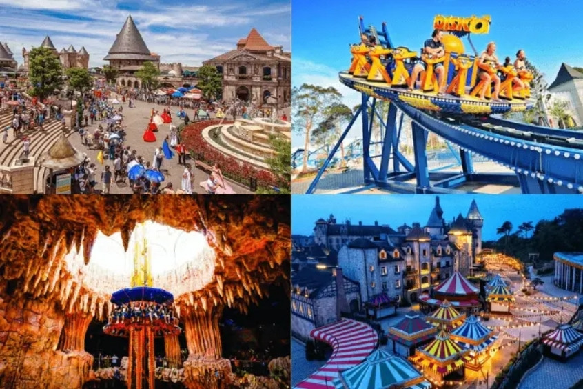 bà nà hills có những trò chơi gì