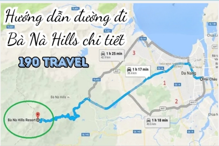 đường đi bà nà hills